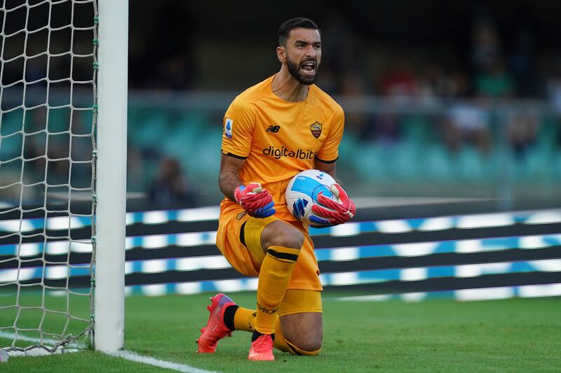 Roma goalkeeper Rui Patricio. AP