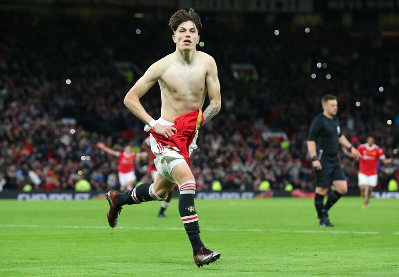 Alejandro Garnacho 5 - On for Dalot after 79 minutes. Some end of season minutes for the promising youngster.  Getty Images