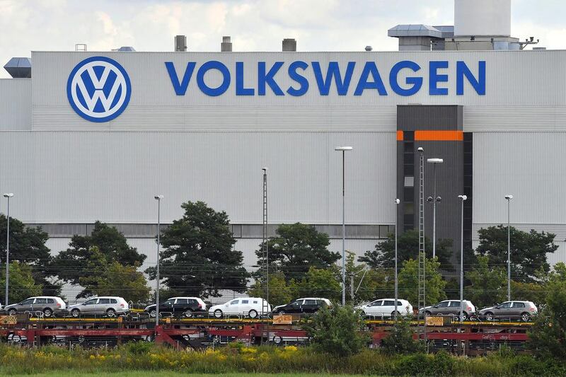 Volkswagen missed EU targets on carbon dioxide emissions from its passenger car fleet last year. Hendrik Schmidt / EPA