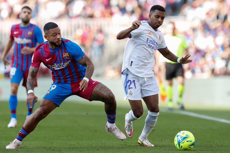 Memphis Depay 7 - Dangerous when isolated against Lucas Vazquez. Always positive on the ball, and the Dutch forward was unlucky not to pick up an assist. One of Barcelona’s standout performers on the day. EPA