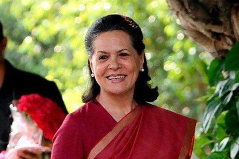 The Indian Congress Party President Sonia Gandhi has two children, Rahul and Priyanka.