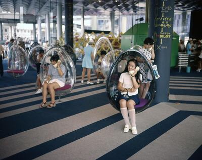 1970 - telephone. Photo: Bureau International des Expositions / Expo 70 Commemorative Park