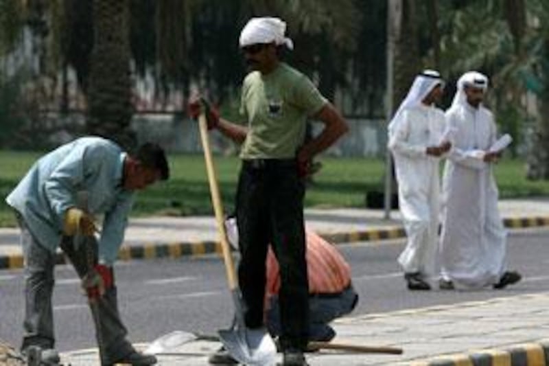 Foreign workers in Kuwait represent 80 per cent of the labour force but are often subject to abuse by employers, according to campaigners.