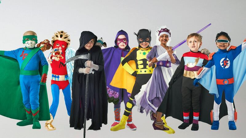 Children at Great Ormond Street Hospital were transformed into their superhero alter-egos. Photo Ian Derry
