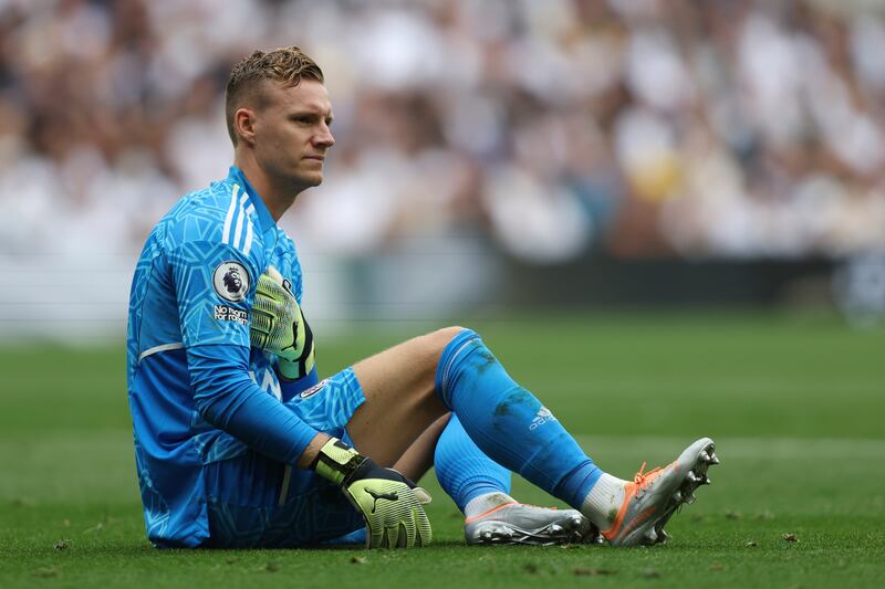 FULHAM RATINGS: Bernd Leno – 7. Leno was equal to most things thrown at him in the early stages, but he was unable to keep out the goals of Hojbjerg and Kane. AP