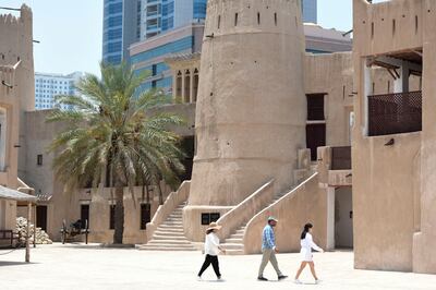 Ajman Museum is located in the former residence of the ruler of the emirate.Kushnum Bhandari / The National