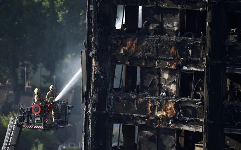 The fire brigade said high-rise buildings like Grenfell Tower were supposed to be designed so as to contain any fire in its compartment of origin for enough time to allow the fire service to extinguish it before it had the chance to spread