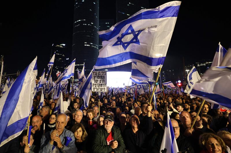 The new government has prompted division and outrage in Israel. AFP