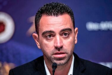 Xavi has been backed by Lionel Messi and Pep Guardiola to be a future Barcelona manager. AFP