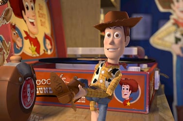 A film still from Toy Story 2 (1999). 