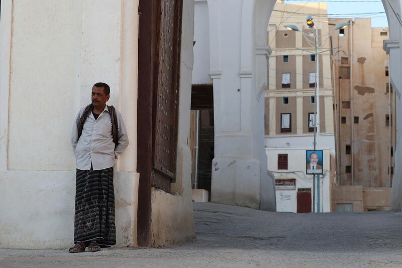 Mandatory Credit: Photo by YAHYA ARHAB/EPA-EFE/Shutterstock (10442601ab)
A Yemeni man stands at the gate of the ancient fortified city of Shibam, Yemen, 08 October 2019 (issued 12 October 2019). The World Heritage Committee has inscribed Yemen's ancient walled city of Shibam on the List of World Heritage in Danger due to potential threat from the armed conflict in the Arab country. Shibam is the oldest metropolis in the world to use vertical construction, which dates back to the 16th century. It is famed as the Manhattan of Desert because of its 600 inhabitable mud-built 'skyscrapers' which are seven or eight stories high. It was declared a World Cultural Heritage site by the UNESCO in 1982.
The ancient walled city of Shibam in Yemen - 12 Oct 2019