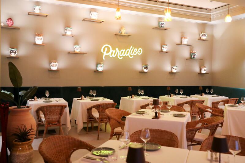 Paradiso, which is helmed by Nicole Rubi, the woman behind LPM Restaurant, and Michelin-lauded chef Pierre Gagnaire.