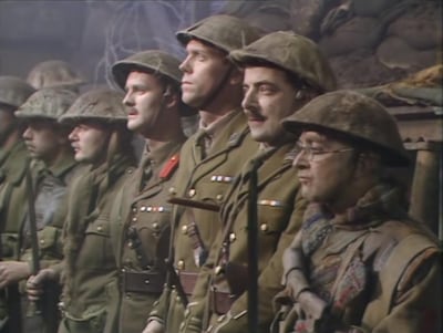 A still from Blackadder Goes Forth, the fourth season of the British series. Photo: BBC