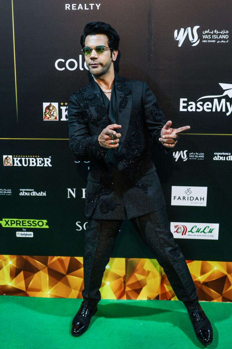 Bollywood actor and host of IIFA Rocks 2023, Rajkumar Rao. AFP