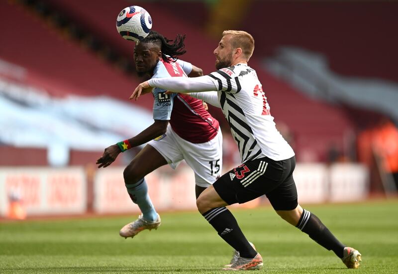 Luke Shaw - 7. Fine run towards goal and shot after five minutes. Three key passes showed his continued confidence getting forward. Getty