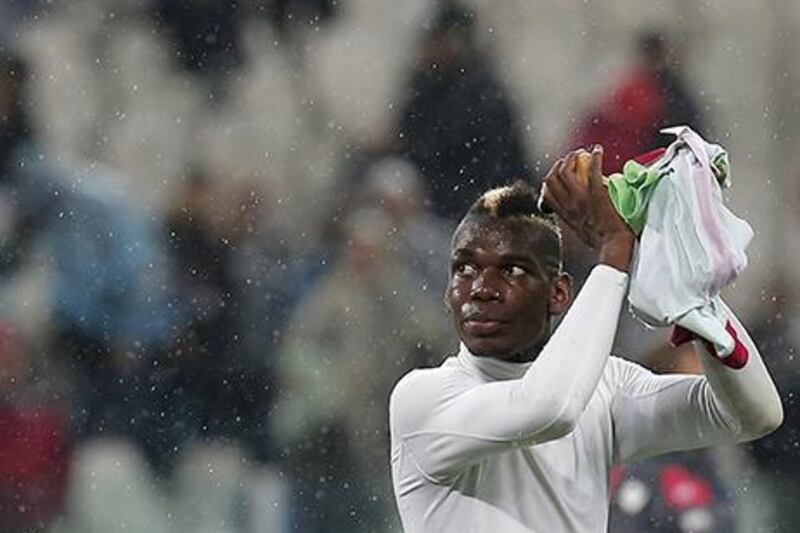 Paul Pogba scored the winner for Juventus in the 64th minute. Marco Bertorello/ AFP