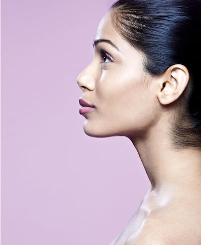 NO TABLOIDS
Actress Freida Pinto poses for a portrait session on July 21, 2009, New York, NY.
Freida Pinto, L'Oreal, July 21, 2009
New York, NY United States
July 21, 2009
Photo by Christopher Lane/Contour by Getty Images

To license this image (17197598), contact Contour by Getty Images