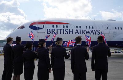 British Airways staff called off a strike in July after accepting a pay increase. PA