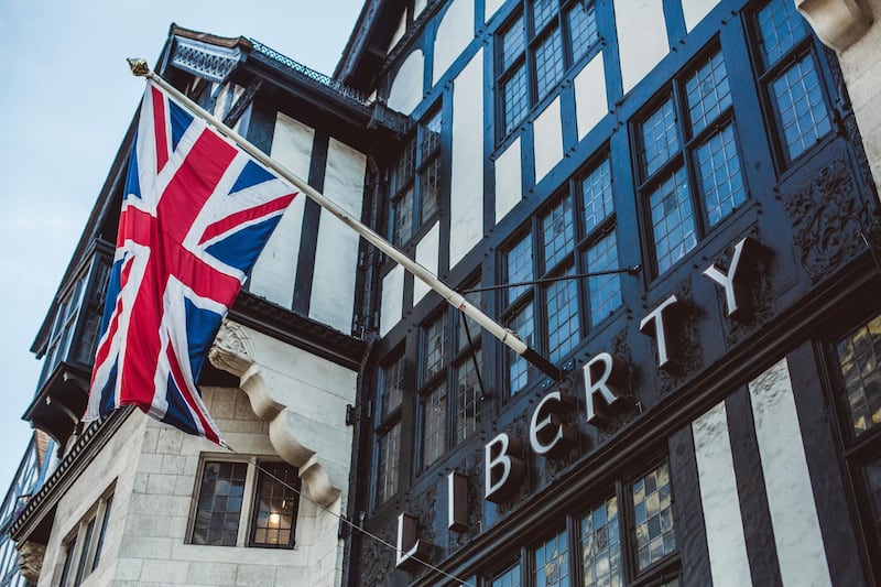 The Liberty store on Regent Street. Courtesy Regent Street
