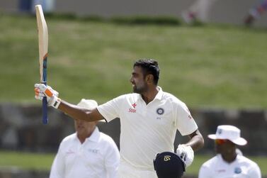 Ravichandran Ashwin scored a century against England in the Chennai Test. AP