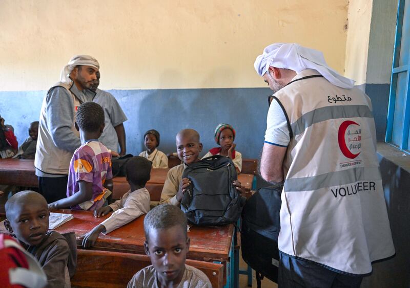The UAE has sent crucial aid supplies to Sudanese refugees in Chad ahead of Ramadan. All photos: Wam 