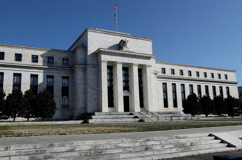 The US Federal Reserve building. Staff at the Fed expect a 'mild recession' to begin later this year. Reuters