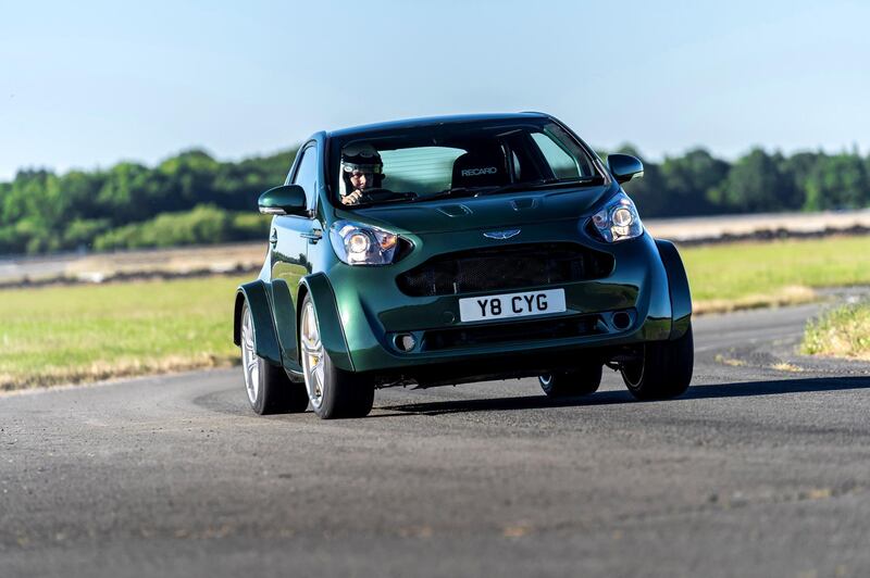 <p>The original&nbsp;Cygnet had less than a quarter of the power of the V8 Cygnet. Aston Martin</p>
