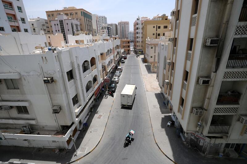 Sharjah, United Arab Emirates - Reporter: N/A. Stock. General view of a street in Sharjah during the day. Monday, July 20th, 2020. Dubai. Chris Whiteoak / The National