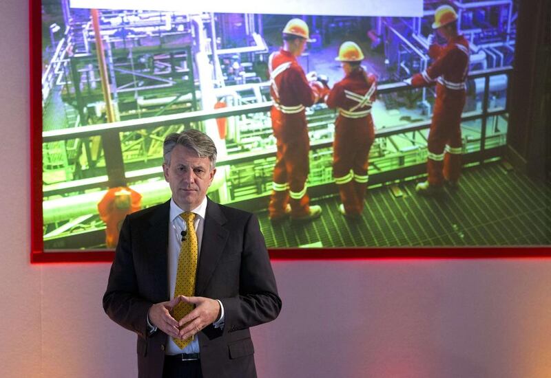 Ben van Beurden, Shell’s chief executive, said the company was expecting to cut 6,500 jobs. AFP
