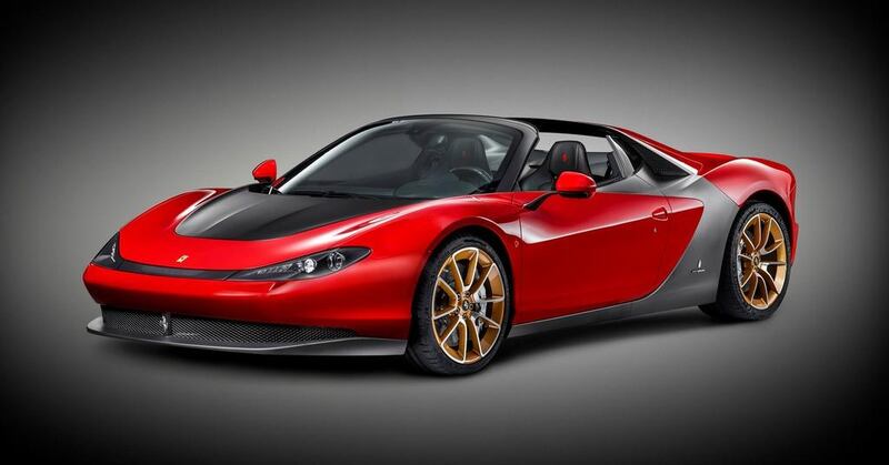 The Ferrari Sergio does 0-100km/h in just 3 seconds. Courtesy Ferrari