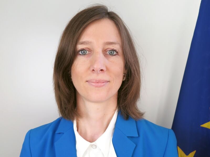 Marion Lalisse, the new EU co-ordinator on combating anti-Muslim hatred and discrimination. EU Justice and Consumers