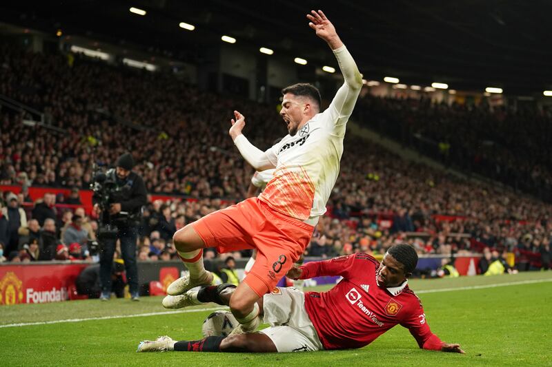 Pablo Fornals, 6 – Linked up the play nicely but could have maybe done more to try and connect with Emerson’s cross. Battled well and went close to doubling the Hammers’ lead when his shot bobbled inches wide. AP Photo 