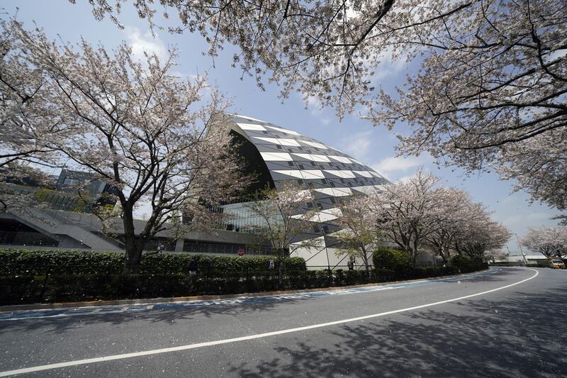 Musashino Forest Sport Plaza, the venue for badminton and modern pentathlon   events at the now-postponed Tokyo 2020 Olympic Games in Tokyo, Japan, on Thursday, Japan, on Thursday, April 1, 2021. Organizers and officials said on March 20 that spectators from overseas wouldn’t be allowed so as to limit crowd size. It’s still unclear how many local fans might be permitted to enter stadiums. Photographer: Toru Hanai/Bloomberg