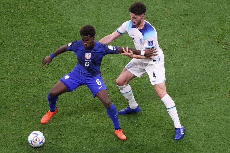 Yunus Musah 8: Former England youth-team player helped USA dominate midfield for large chunks of the match. Relentless in his pressing and good in possession. EPA