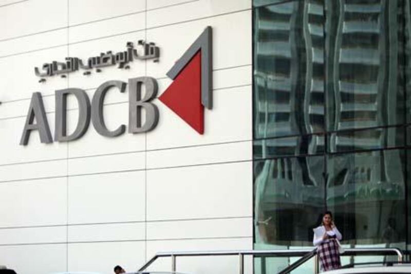 October 31, 2010/ Abu Dhabi / ADCB Bank in Abu Dhabi October 31, 2010.  (Sammy Dallal / The National)

