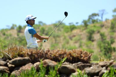 SUN CITY, SOUTH AFRICA - NOVEMBER 09:  Rafa Cabrera-Bello of Spain tees off on the 5th hole during the first round of the Nedbank Golf Challenge at Gary Player CC on November 9, 2017 in Sun City, South Africa.  (Photo by Richard Heathcote/Getty Images)