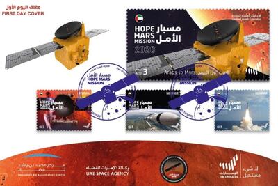 A first day cover celebrating the UAE's historic mission to Mars has been issued by Emirates Post. Emirates Post 