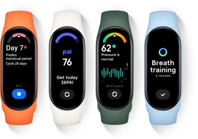 Xiaomi Smart Band 7 packs many features in a affordable device. Photo: Xiaomi