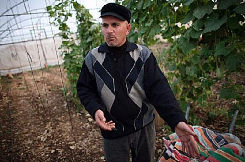 Murad al Khofash, from the West Bank village of Marda, attended the climate change talks in Copenhagen to argue on behalf of the Palestinian Territories.