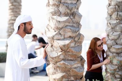 With use of presence sensors, the trees will 'sing' louder when touched. Courtesy Louvre Abu Dhabi 