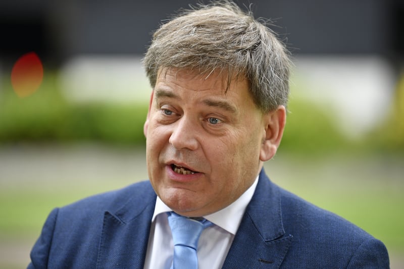 Andrew Bridgen has been increasingly vocal in questioning the coronavirus vaccine. PA