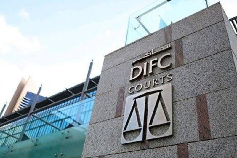 The DIFC Courts' pro bono scheme will offer free legal advice to companies and individuals linked to the Dubai-based free zone. Sarah Dea / The National