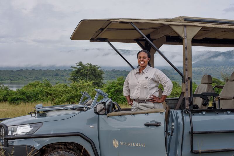 As Rwanda’s first accredited female wildlife ranger, Assiat Ingabire is challenging gender stereotypes. Photo: Wilderness