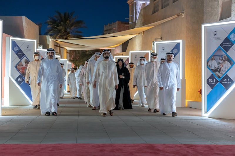 Sheikh Mohammed bin Rashid, Vice President and Ruler of Dubai, said the UAE will continue on its journey of helping others. Photo: Government of Dubai Media Office