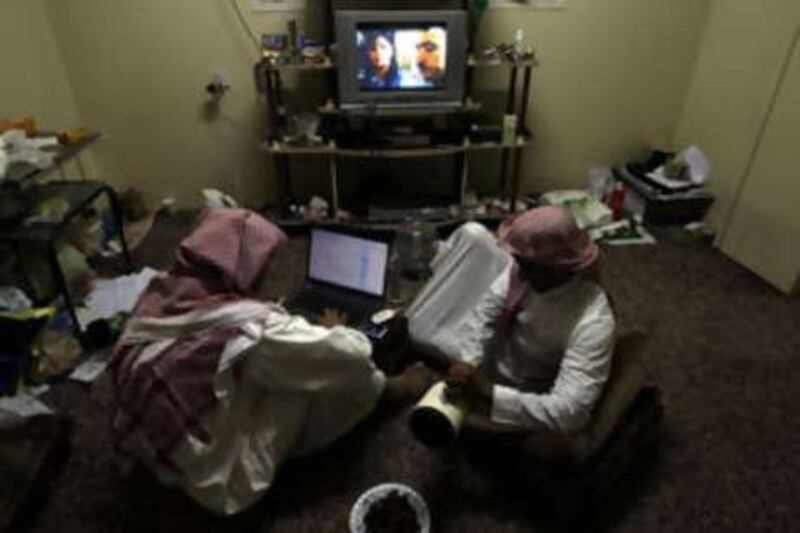 Television has played a role in changing the atmosphere during Ramadan in Saudi Arabia.