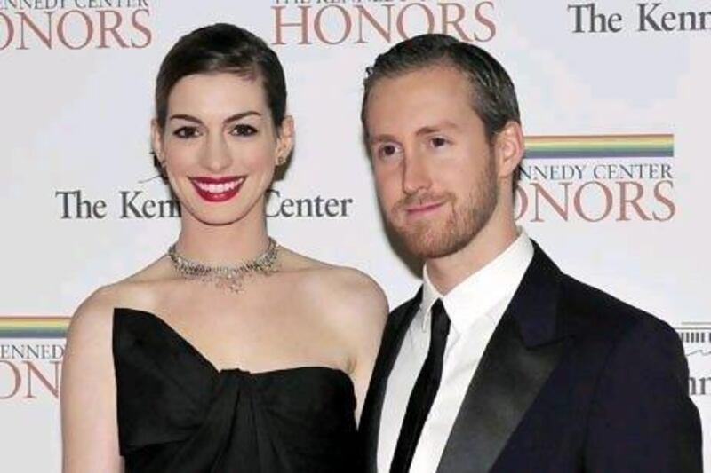 Anne Hathaway and Adam Shulman married over the weekend. Getty Images