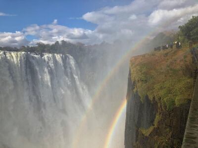 The Falls are at their thundering best mid-year. Courtesy Melinda Healy