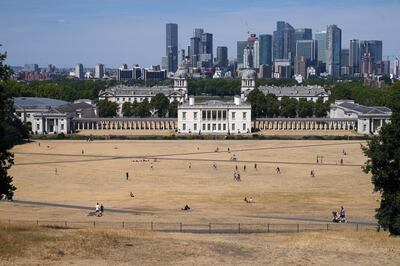 Greenwich Park in south-east London, close to where Liz Truss lives with her husband and children. PA
