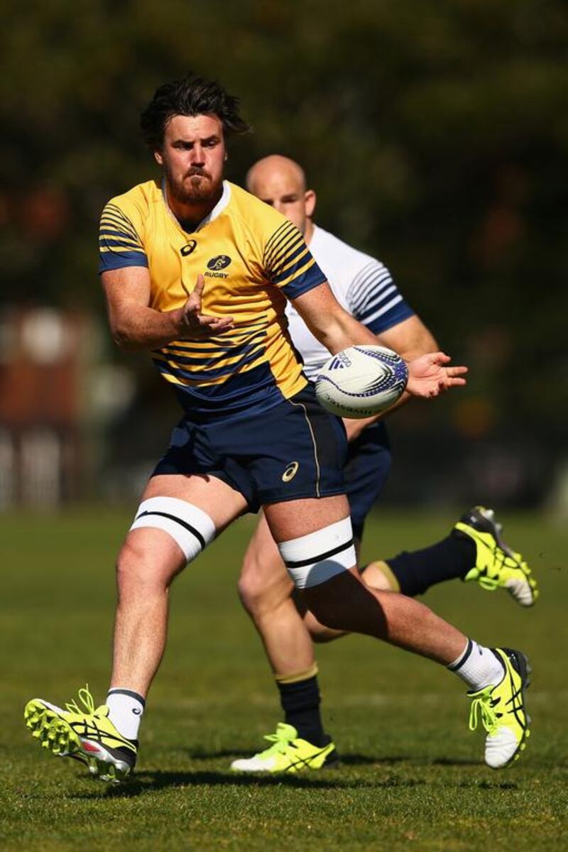 Overseas-based players who were included: Kane Douglas – Irish province Leinster released Kane Douglas this summer despite two seasons left on his contract. Douglas’s mother died in 2013 and he returned to Australia to be nearer his family. The lock is in Michael Cheika’s 31-man Wallabies squad. Getty Images