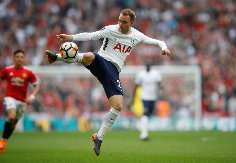 Right midfield:  Christian Eriksen (Tottenham) – Much Tottenham’s best player in their FA Cup disappointment, the Dane set up Dele Alli’s opening goal. Carl Recine / Reuters